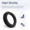 11412 Sand Filter Pump L Shape O Ring Compatible with Intex Krystal Clear Sand Filter Pump, 5 Pcs