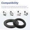 11412 Sand Filter Pump L Shape O Ring Compatible with Intex Krystal Clear Sand Filter Pump, 5 Pcs