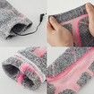 Heated Socks for Women Men, Rechargeable Heated Socks, Washable Battery Full Foot Warmers for Hunting Skiing Sports Outdoors (Dusty Pink)