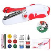 Handheld Sewing Machine,Mini Portable Electric Sewing Machine,Fast Stitch Suitable for Fabrics,Clothes,DIY Home Travel