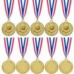 12 Pieces Gold Award Medals-Winner Medals Gold Prizes for Sports,Competitions,Party,Spelling Bees,Olympic Style,2 Inches