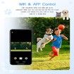 4K HD WiFi Pet Camera Mini Action Camera for Video Records, Dog Cat Collar Camera