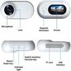 HD1080P Pet Tracker Collar No WiFi Needed Dog Cat Camera Video Records Mini Body Cam Indoor Outdoor with 64g TF card Birthday Gift