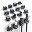16 Pack Magnetic Cable Clips, Under Desk Cable Management for Home Office Desk Phone Car Wall Desktop Nightstand
