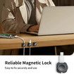 8 Pack Magnetic Cable Clips, Under Desk Cable Management for Home Office Desk Phone Car Wall Desktop Nightstand