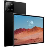 Tablet Android 10.1 Inch Pad 5G Wifi Fast 128GB Storage 6GB Memory LCD Bluetooth Keyboard Headset Holder Tech Black