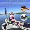2Pcs Kayak Paddle Holder, Kayak Oar Holder for Fishing Kayak, Kayak Track Mount Accessories, Kayak Rail Accessories