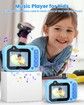 10FT Underwater Camera,Kids Waterproof Camera,1080P Video Camera for Snorkeling,Christmas Birthday Gifts Pool Toys for Boys Ages 3+,Toddler Digital Action Camera with 32GB Card (Blue)
