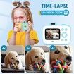 Kids Camera Instant Print for Girls Boys Age 3+ Kids Toys,12MP 1080P Kids Digital Cameras Christmas Birthday Gifts for Age3+ Girls,Toddler Camera Girls Toys (Blue)