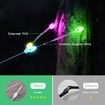 Colour Solar String LightsRechargeable Lantern Power Bank,3 Brightness Levels Camping Lights Indoor Outdoor Decorations