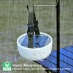Colour Solar String LightsRechargeable Lantern Power Bank,3 Brightness Levels Camping Lights Indoor Outdoor Decorations