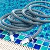 1 1/2 Inch Threaded Pool Vacuum Hose Cuffs Replacement, 4 Pcs