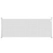 Retractable Safety Gate Dog Cat Pet Enclosure Fence Safe Guard Barrier for Stairs Doorway Security Mesh Fencing 350cm White