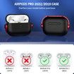 Airpods Pro Case, Compatible for 2nd/1st Gen,2023/2022/2019 with Secure Lock