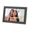 Smart WiFi Digital Photo Frame 1280x800 HD IPS Auto-Rotate 10.1 Inch Wall Mount Gift for Family Friends Black