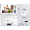 Large WiFi Digital Picture Frame 32GB 15.6 Inch 1920x1080 HD IPS Touchscreen Auto-Rotate for Family Friends White
