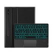 Keyboard Case for 12.4 inch Samsung Galaxy Tab S9 FE Plus/S9 Plus 2023 Tablet, MultiTouch Trackpad, Silicone Back Cover, Detachable Wireless Keyboard Case (Tab Not Included)