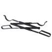 26 Inch Long Firewood Tongs Log Grabber for Fire Pit Campfire Bonfire Fireplace Heavy Duty Wrought Iron Outside Outdoor Indoor Wood Stove Fire Place Tools