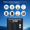 Step Down Transformer 1000W 240V-110V Stepdown Electric Voltage Converter AU to US with 4 AC Output Sockets 5V USB Port