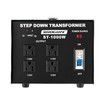 Step Down Transformer 1000W 240V-110V Stepdown Electric Voltage Converter AU to US with 4 AC Output Sockets 5V USB Port