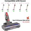 Brush For Dyson V7 V8 V10 V11 V15 Vacuum Cleaners,Brush Head Parts With LED Lights For Hard Floors And Carpets
