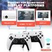 256G Retro Game Console,Nostalgia Stick Game,Plug and Play Video Game Stick Built in 50000+ Games,Consoles with Dual 2.4G Wireless Controllers