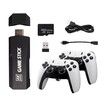256G Retro Game Console,Nostalgia Stick Game,Plug and Play Video Game Stick Built in 50000+ Games,Consoles with Dual 2.4G Wireless Controllers