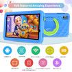 Kids Tablet 8 Inch Android 13 4GB RAM 64GB ROM Parental Control Educational Apps Learning Case Child Friendly Gifts