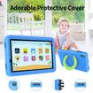 Kids Tablet 8 Inch Android 13 4GB RAM 64GB ROM Parental Control Educational Apps Learning Case Child Friendly Gifts