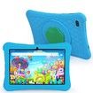 Kids Tablet Android 13 10 Inch 4GB RAM 128GB ROM Bluetooth Parental Control Educational Apps Protective Case Included