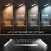 Dimmable LED Floor Lamp Corner Standing Reading Light Adjustable Brightness Gooseneck Remote Control Bedroom Living Room