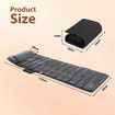 HOMASA Heated Massage Mat Full Body Vibration Electric Heating Pad Shiatsu Neck Shoulder Leg Massager 10 Motors Car Seat Cushion