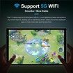Tablet 10.1 Inch Android 13 PC 12GB 128GB Octa-Core 2.0 GHz 5G WiFi HD Screen Dual Camera Bluetooth 5.0 Keyboard Mouse Included Grey