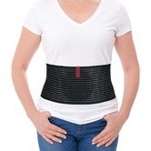 Umbilical Hernia Belt for Women and Men, Abdominal Support Binder with Compression Pad, Small and Medium