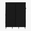 Artiss Large Portable Clothes Closet Wardrobe with Shelf Black