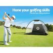Everfit 3M Golf Practice Net And Training Mat Set Driving Target Black