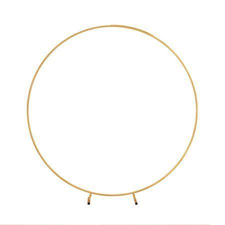 2M Round Backdrop Stand Wedding Background Decoration Party Flower Balloon Display