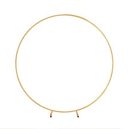 2M Round Backdrop Stand Wedding Background Decoration Party Flower Balloon Display