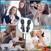 Wireless Lavalier Microphone for iPhone iPad, Mini Microphone Plug Play for Video Recording, Clip on Lapel Mics for Interview, Podcast, Tiktok, Vlog, YouTube