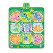 Kids Dance Mat Game Play Toy Dancer Musical Pad Dancing Challenge Light Up Activity Centre Blanket Adjustable Volume Electric 82x65cm Dinosaur Cartoon