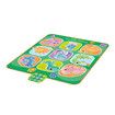 Kids Dance Mat Game Play Toy Dancer Musical Pad Dancing Challenge Light Up Activity Centre Blanket Adjustable Volume Electric 82x65cm Dinosaur Cartoon