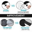 Round Swimming Pool Cover Above Ground Stock Tank Protector with Accessories Waterproof Dustproof Hot Tub Cover(310 cm)