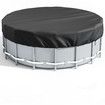 Round Swimming Pool Cover Above Ground Stock Tank Protector with Accessories Waterproof Dustproof Hot Tub Cover(310 cm)