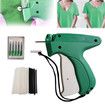 Speedy Clothing Fixer, Stitchy Quick Clothing Fixer, Stitch Gun with 6 Needles and 2000 White 50mm Mini Fasteners, Green