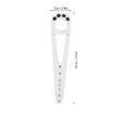 Cat Door Holder Latch,2pcs Adjustable Pet Cat Door Holder Latch Strap Cat Door Stopper Keep Dogs Out, Cat Doors (White)