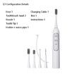 3in1 Ultrasonic Electric Toothbrush Water Flosser Pulse Clean Brushing Flushing Teeth brush