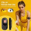 64GB MP3 Music Player with Bluetooth 5.2,HiFi Music MP3 Player with Sensitive Touch Button,1.5Inch Screen,Portable MP3 Player with Clip/Pedometer,Earphone Included