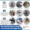 Dog Wheelchair for Back Legs,Dog Wheelchair Cart,Doggy/cat Wheelchair with Disabled Hind Legs Walking,Mobility Aids for Small Pets Hind Limbs,Dog Carts with Wheels,Light Weight,Size:XS