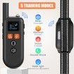 Dog Shock Collar, Dog Training Collar with Remote 3300Ft, Shock Collar for Large Medium Dogs 8 to 120lbs, IPX7 Waterproof Electric Collar Rechargeable E Collar with Beep Vibration Shock and Security Lock