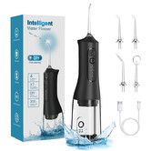 Water Flosser for Teeth 4 Modes Cordless Oral Irrigator 300ML Rechargeable Portable Irrigation Cleaner IPX7 Waterproof Water Teeth Cleaner for Home Travel